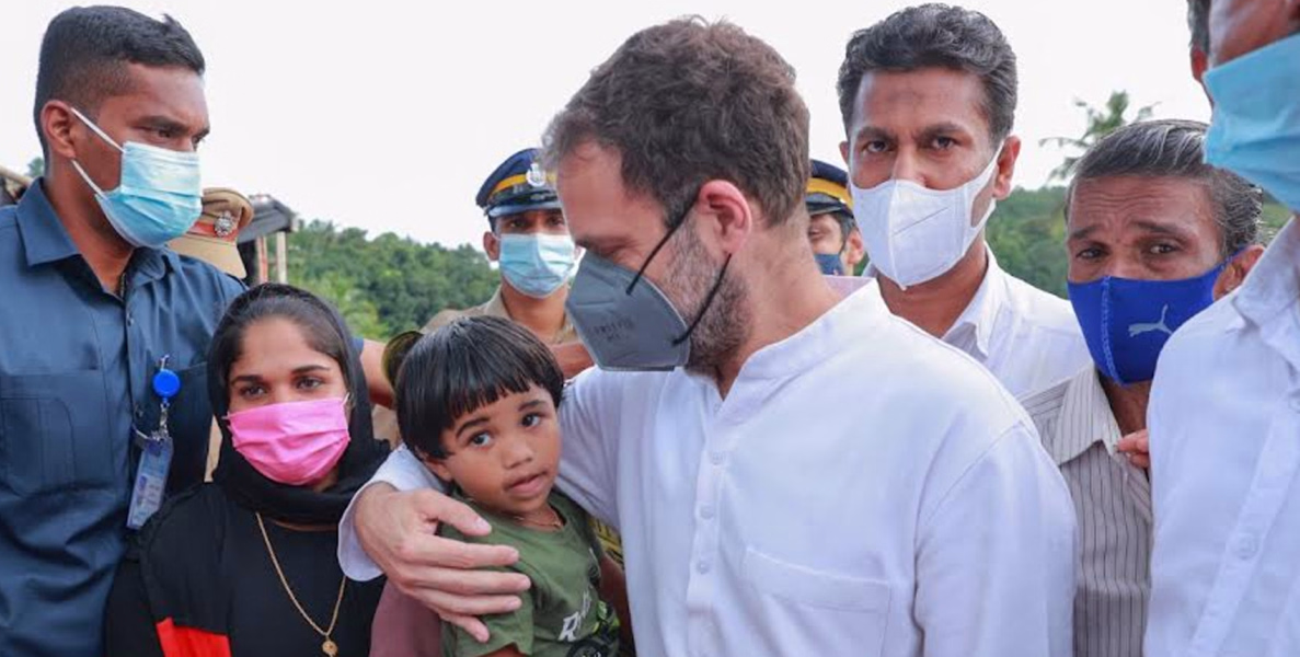 റനമോള്‍ ഹാപ്പി; ചേര്‍ത്തുനിര്‍ത്തി അഭിനന്ദിച്ച് രാഹുല്‍ ഗാന്ധി എംപി
